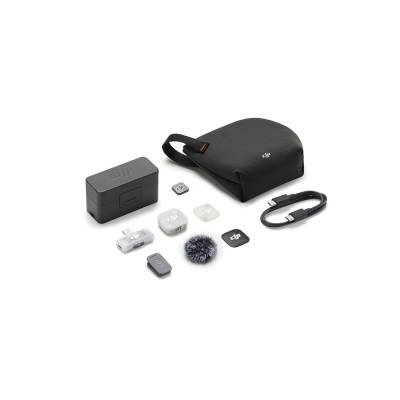 DJI Mic Mini 2 (1TX + 1 Mobile RX + Estojo de carregamento)