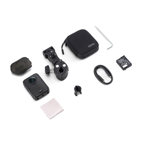 Câmara DJI OSMO 360 II Pack Ciclismo ilimitado