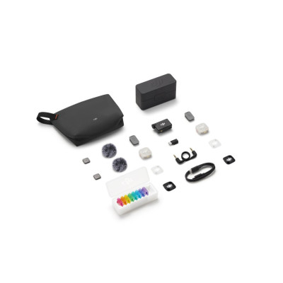 Micro DJI Mic Mini 2S (2 TX + 1 RX + Estuche de carga) (Zero Shot GRADE A)