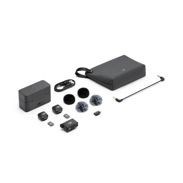 DJI Mic Mini (2 TX + 1 RX + Estuche de carga)